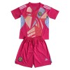 Conjunto (Camiseta+Pantalón Corto) Portero Escocia Euro 2024 Rosa - Niño